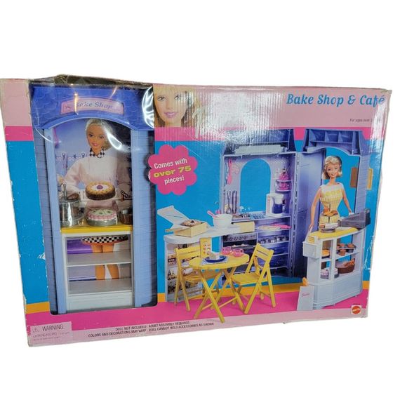 2000 Barbie Bake Shop & Cafe Set Not Complete - Picture 12 of 12